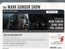 Tablet Screenshot of markgungorshow.com